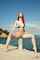 redhead, titties, pussy, ass, beach