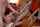 lesbian, threesome, hair pulling, cock, sucking