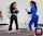 lesbian, spitting, kimono, martial arts, fighting