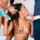 dark hair, ebony, strapon, blowjob