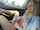 milf, blonde, public, piss, peeing
