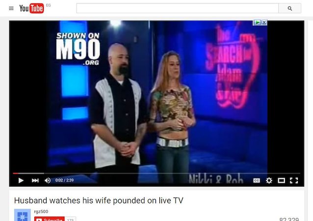 Husband watches his wife pounded on live TV #169662 (answered